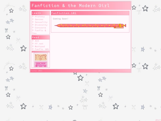 fanfic101 screenshot