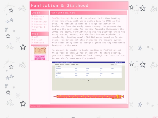 fanficnet screenshot