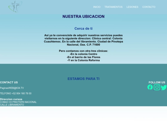 Contacto screenshot