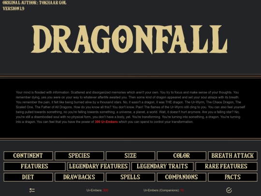 Dragonfall/test screenshot