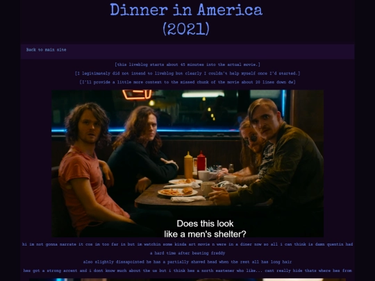 dinner screenshot