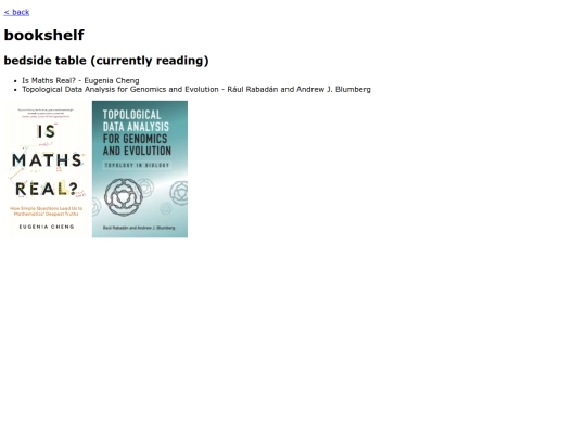 books screenshot