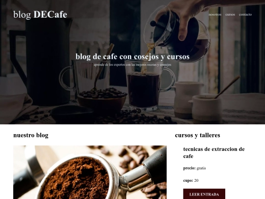 cafe screenshot