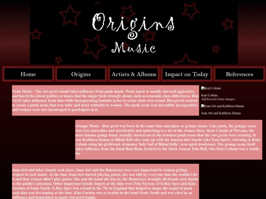 Music screenshot