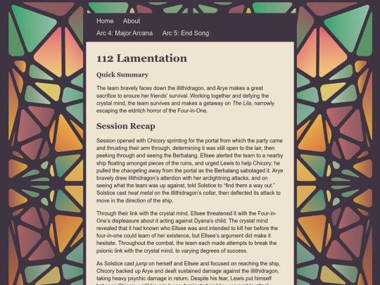 posts/112-Lamentation screenshot