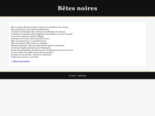 betesnoires screenshot