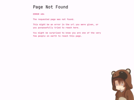 not_found screenshot