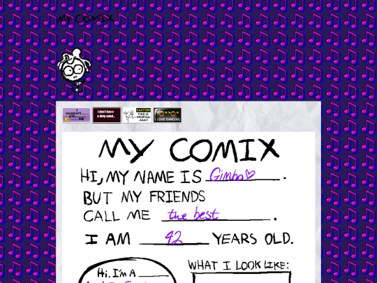 mycomix/gimbo screenshot