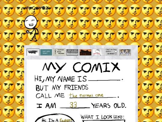 mycomix/main screenshot