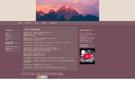 changelog screenshot