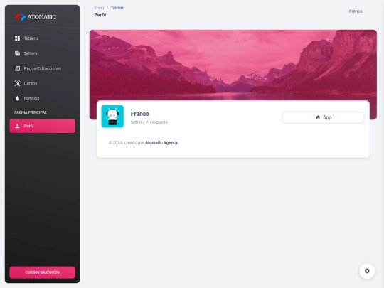 pages/profile screenshot