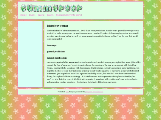 horoscope screenshot