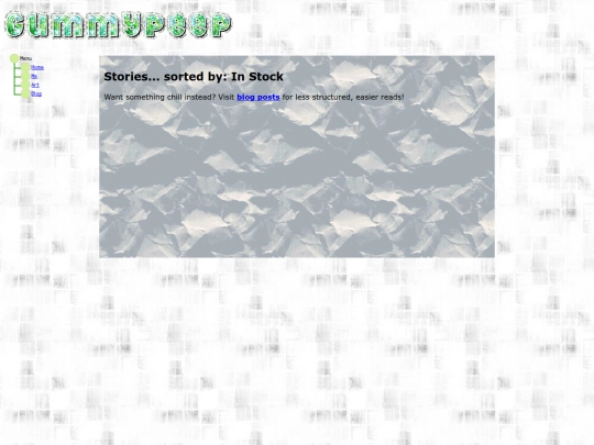 writing/stories screenshot