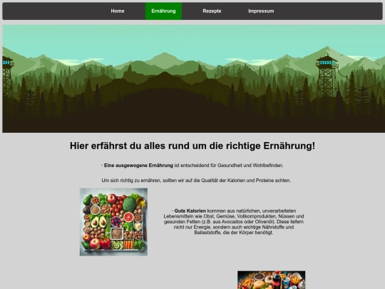 Ernährung screenshot