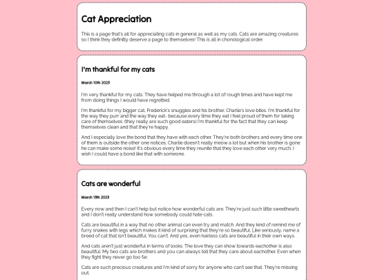 cat_appreciation screenshot