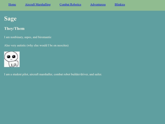 aboutme screenshot