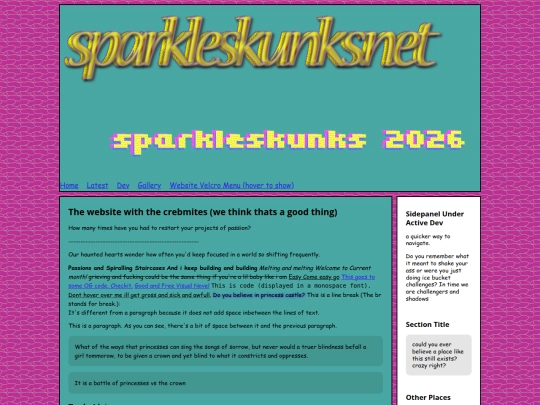 Skunkchitecture/prototypical screenshot
