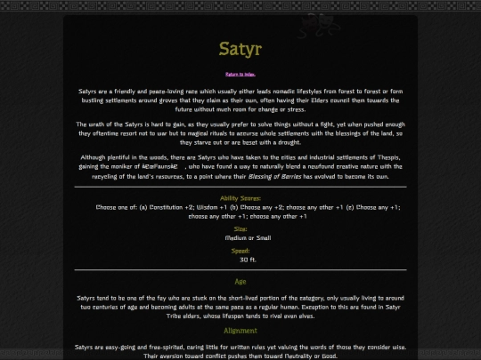 satyr screenshot
