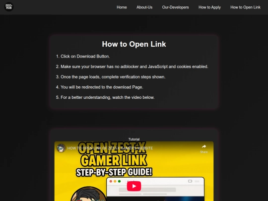 how-to-open-link screenshot