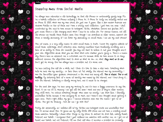 blog/disconnect screenshot