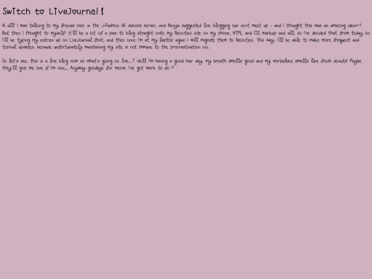 blog/livejournal screenshot
