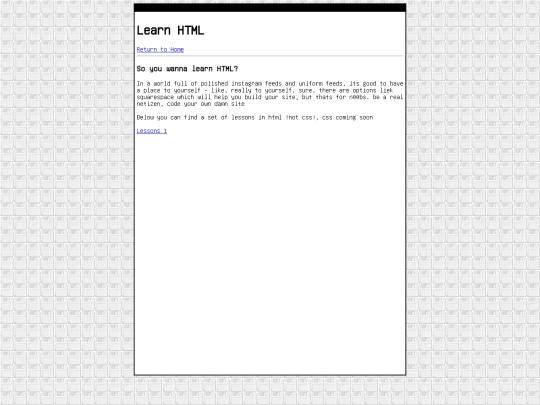 lessons/html screenshot