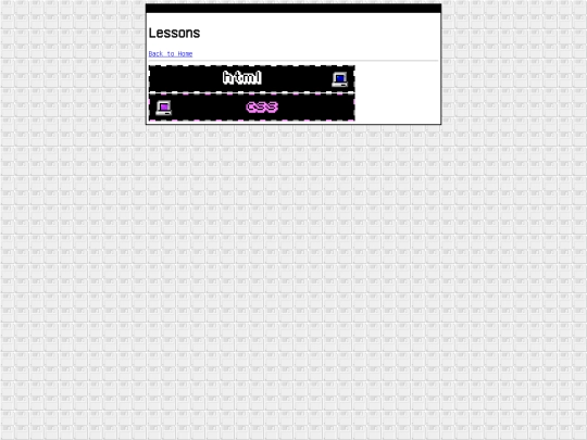 lessons screenshot