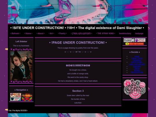 poetry screenshot