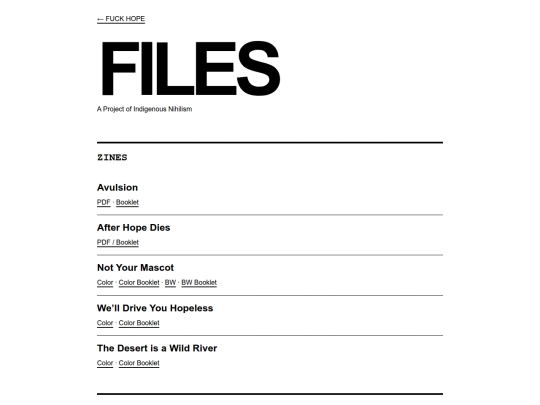 archive screenshot