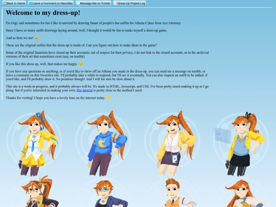 outfits screenshot