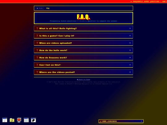 faq screenshot