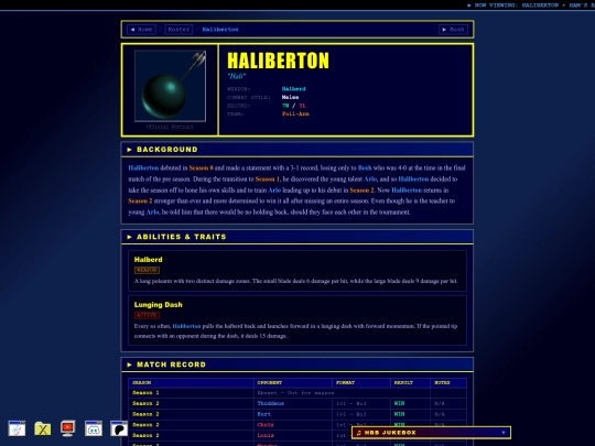 haliberton screenshot