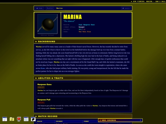 marina screenshot