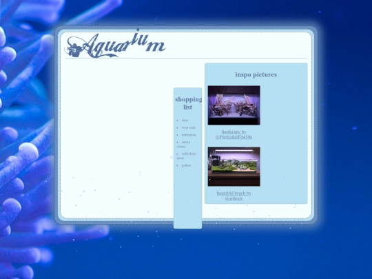 aquarium screenshot