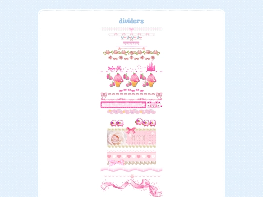 graphics/dividers screenshot