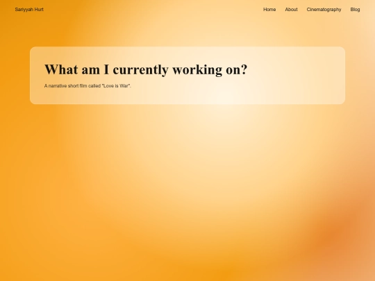 blog screenshot