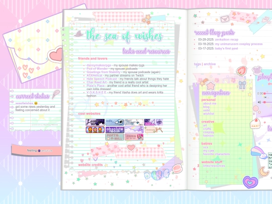 links screenshot