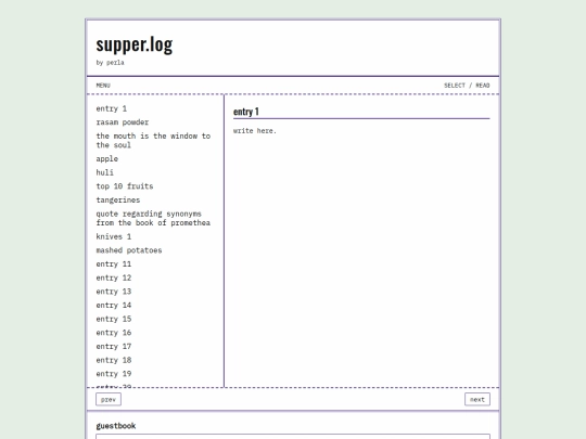 index screenshot