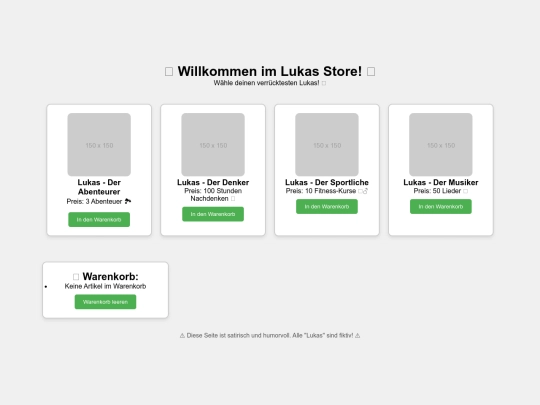 Lukas store/Lukas-store screenshot