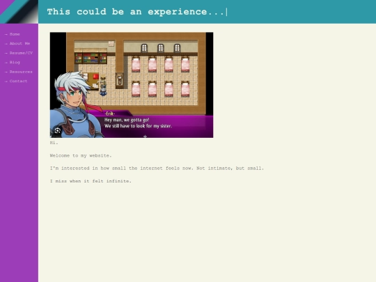 homepage screenshot