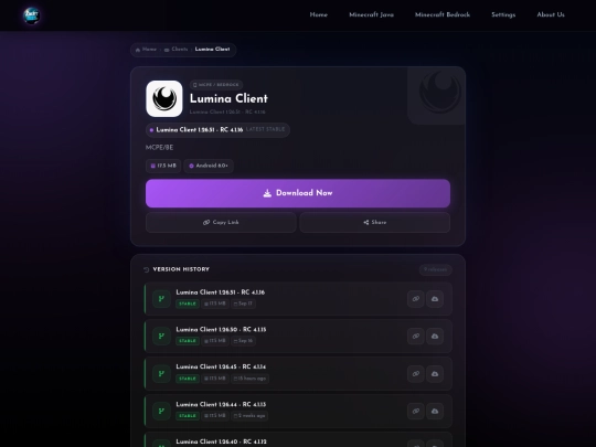 clients/lumina-client screenshot