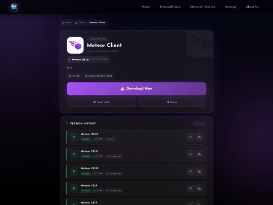 clients/meteor-client screenshot
