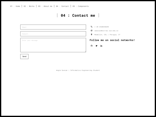 contact screenshot