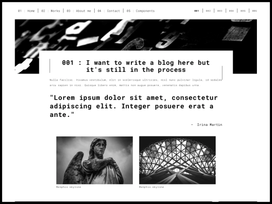 univers/work screenshot