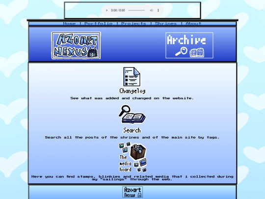 archive screenshot
