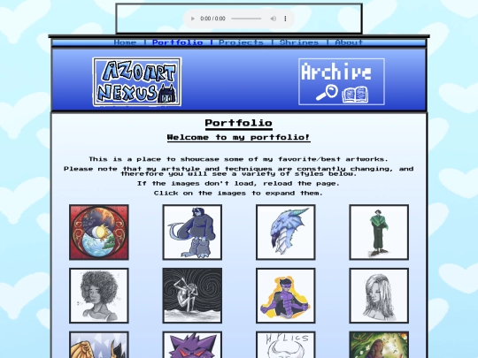 portfolio screenshot