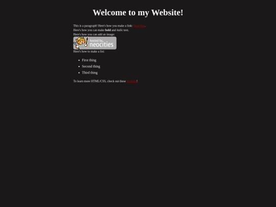 test screenshot