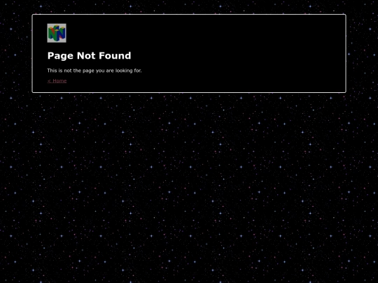 not_found screenshot