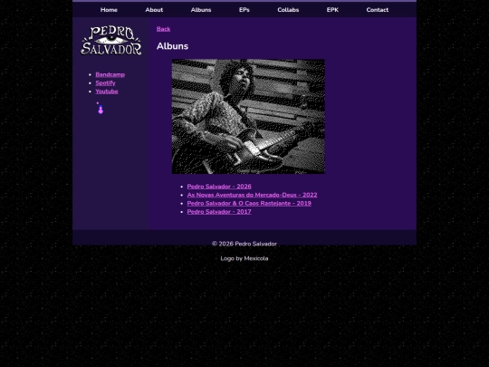 Albuns screenshot