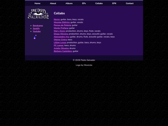 Collabs screenshot